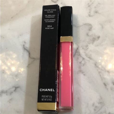 chanel rose watch|Chanel rose naif lip gloss.